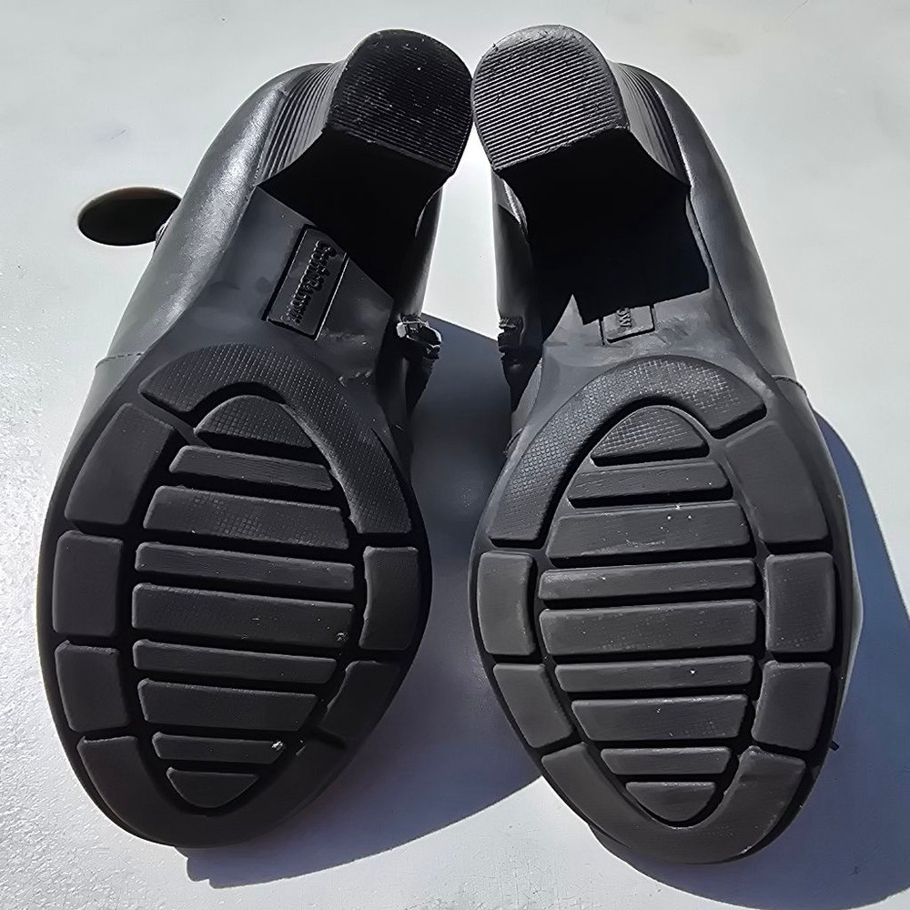Croft & Barrow Grey Ankle Booties Size 6.5 - Picture 5 of 6